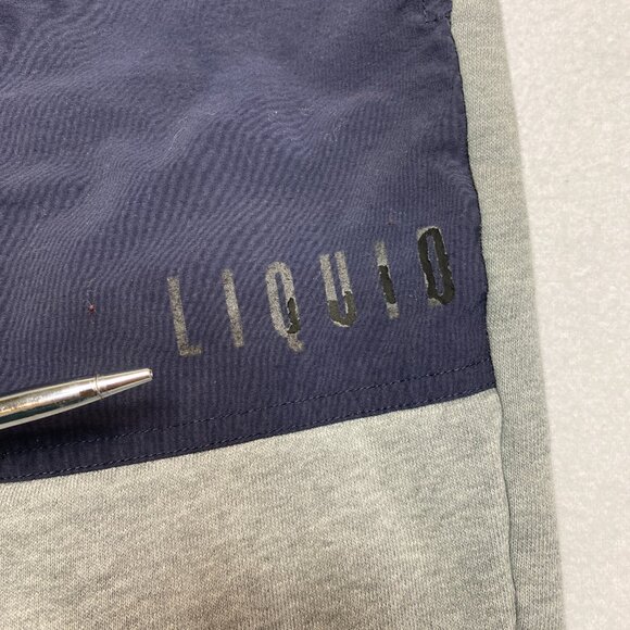 Team Liquid Joggers Men's M Gray Nylon Patch Pockets Pull On - Picture 4 of 12